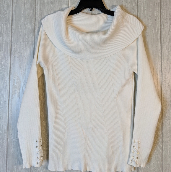 White House Black Market Sweaters - White House Black Market cowl neck sweater L